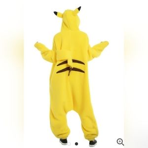 Pokemon Pikachu onesie with 3D ears & tail